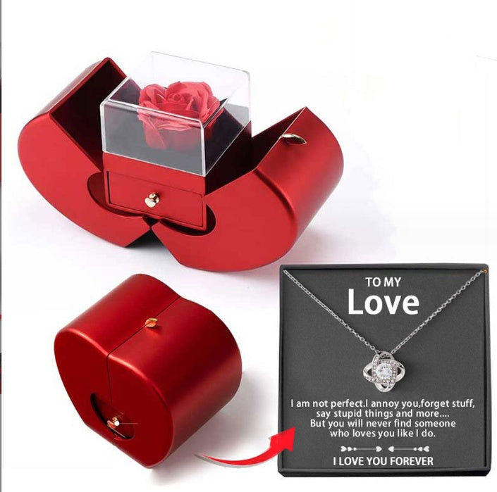 Artificial Flower Rose Box