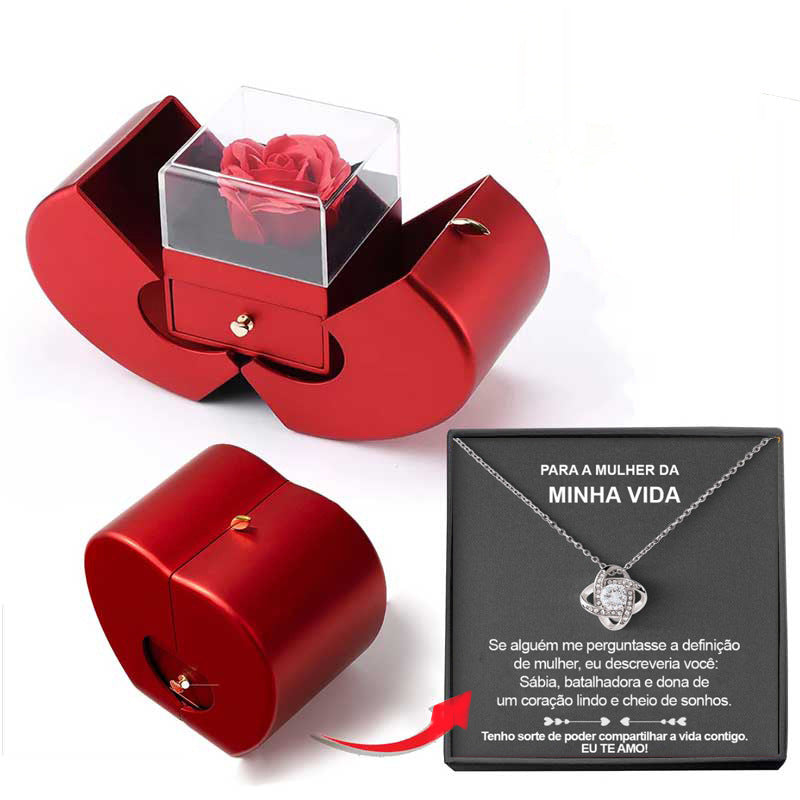 Artificial Flower Rose Box