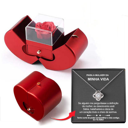 Artificial Flower Rose Box
